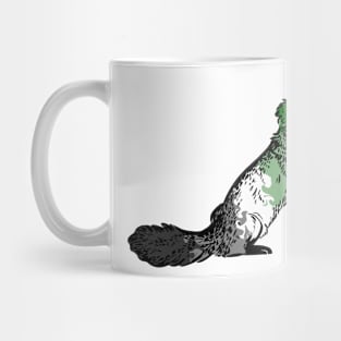 Aromantic Pride Fox Mug